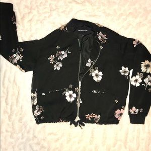 Floral Bomber Jacket 🧥